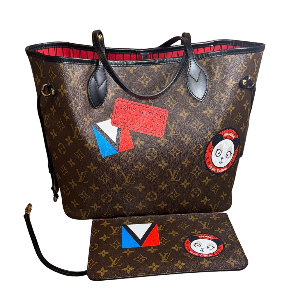 Louis Vuitton Neverfull  Monogram  MM Tote - Picture 3 of 9